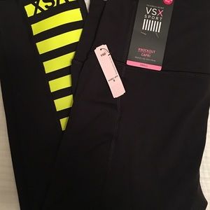 Victoria’s Secret knockout, Capri tight, medium rise.